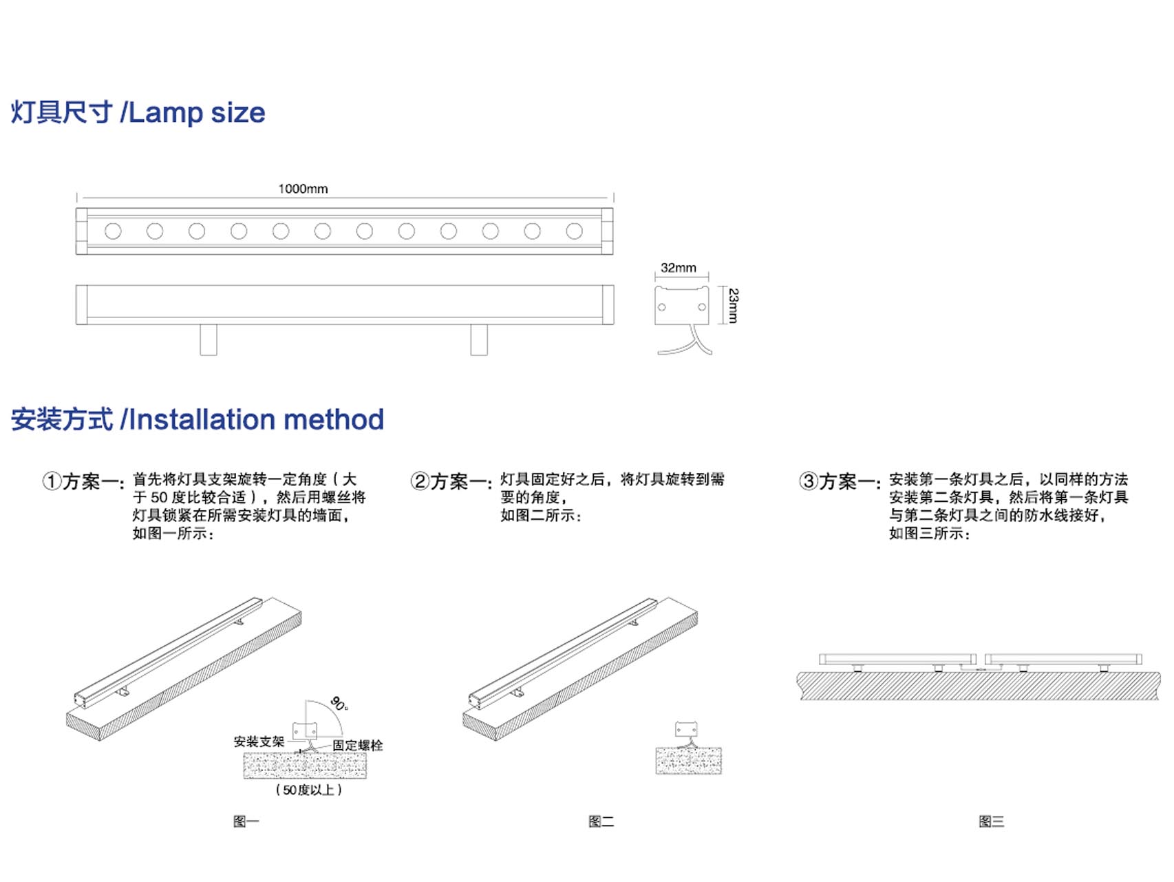 L32洗墙灯